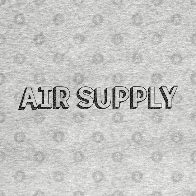 Air Supply <//> Typography Design by Aqumoet